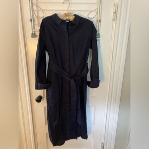 Boden navy shirt dress, size 10L